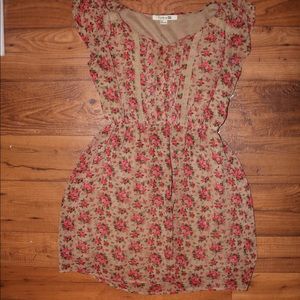 Forever 21 floral print summer dress